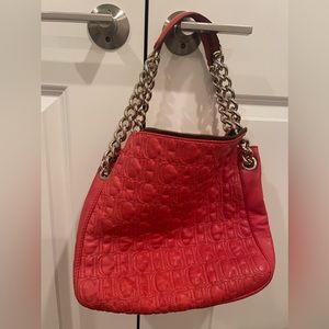Carolina Herrera CH Shoulder Bag - Red